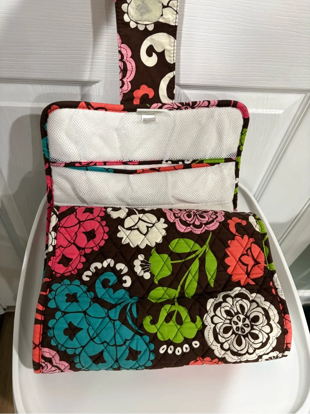 Vera Bradley Changing Pad Clutch, Lola pattern